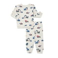 thumbnail image 4 of Garanimals Toddler Boy 4-Piece Fleece Sweatshirt & Jogger Outfit Set, Sizes 18M-5T, 4 of 4