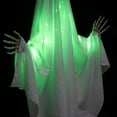 thumbnail image 4 of WDOBM Vintage Halloween Decor, Halloween Party Decor, Glowing Green Ghost Outdoor Yard Decor, Halloween Ghost, Light Up Halloween Decor for Spooky Holiday Gift, 4 of 7