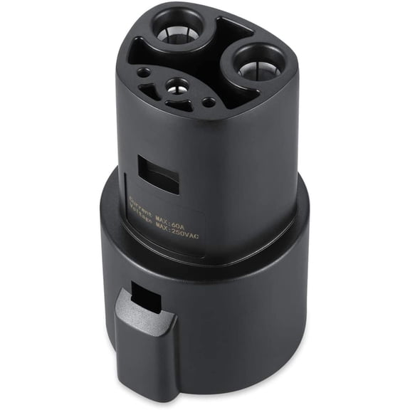 Lectron J1772 to Tesla (NACS) EV Adapter | 250V | 80 Amp
