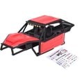 thumbnail image 1 of Xingzhi 1pcs Plastic Car Shell For Trx4m 1/18 Crawler Durable RC Car Accessories Replacement Parts RC Upgrade Part RC Car Part Red, 1 of 6