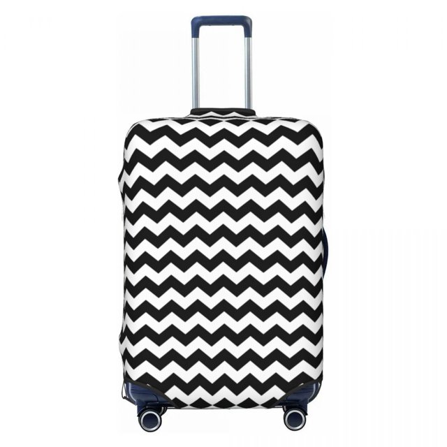 Custom Leopard Print Travel Luggage Cover Elastic Animal Skin Suitcase Cover Protector Fit 18-32 Inch