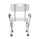 thumbnail image 5 of Gm Silla De Ducha 3 En 1 Con Respaldo Y Agarraderas Silla Regadera Baño Brazos Altura Ajustable, 5 of 9