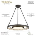 thumbnail image 5 of N7527-716-L-Minka Metropolitan-Tribeca - 40W 1 LED Pendant-3.25 Inches Tall and 28 Inches Wide, 5 of 6