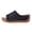 Black, variant on Women's Shock Absorption Wedge Sandals Flexible Rubber Sole Arch Support Slides Cushioned Low Heel Slippers for Summer Beach Walking Dressy Outfits All-Day Comfort