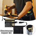 thumbnail image 2 of VALINK Portable Square Tool Belt Bag Multi-Pocket Adjustable Canvas Storage Bag for Carpentering Gardening, 2 of 8