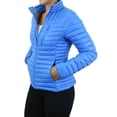 thumbnail image 2 of Women's Lightweight Puffer Bubble Jacket - Modern Fit Design, 2 of 7