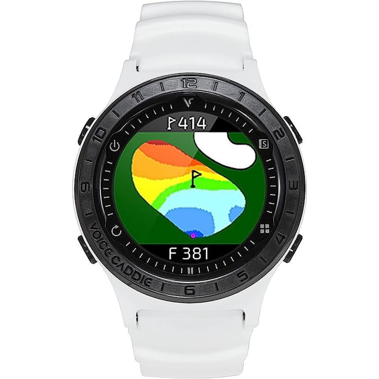 Voice Caddie A2 (GPS) 40mm Plastic Case with White Band - Walmart.com