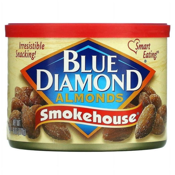 Blue Diamond Almonds Smokehouse 6 oz 170 g Pack of 3