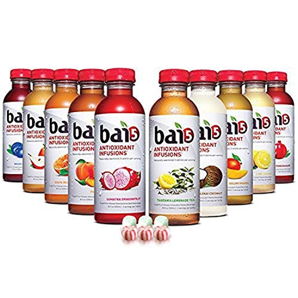 Bai5, 5 calorie HEALTHY Variety Pack, 100 Natural, Antioxidant Infused