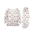 thumbnail image 6 of Racifhz Halloween Family Matching Pajamas Loungewear Set Long Sleeve Top and Pants Cozy Sleepwear for Family Holiday Nightwear Matching PJs Halloween Gifts and Party Decor, 6 of 7