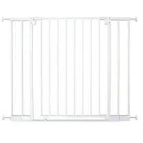 Toddleroo by North States StepSafe Auto-Close Gate for Toddlers and Babies, White