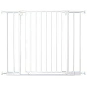 Toddleroo by North States StepSafe Auto-Close Gate for Toddlers and Babies, White