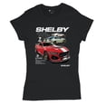 thumbnail image 5 of Ford Shelby Super Snake GT500 T-Shirt American Mustang Cobra Racing Women's Tee, 5 of 7