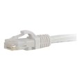 thumbnail image 4 of C2G 2ft Cat6a Snagless Unshielded (UTP) Network Patch Ethernet Cable-White - Patch cable - RJ-45 (M) to RJ-45 (M) - 2 ft - UTP - CAT 6a - molded, snagless, stranded - white, 4 of 4