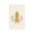 thumbnail image 2 of Authentic Hotel and Spa Turkish Cotton Pineapple Embroidered Cream Hand Towel, 2 of 3