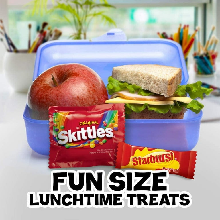 Skittles & Starburst Fun Size Candy Assortment -34.71oz/90ct