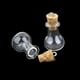 thumbnail image 2 of Frascos Botellas Viales Sunnimix 10pcs de Corcho Cristal de Deseos Bricolaje de Forma Plana, 2 of 5