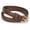 Coffee, variant on Women's Skinny PU Leather Belt - 0.7" Thin Strap with Gold Buckle, Adjustable for Jeans & Dresses (Coffee)