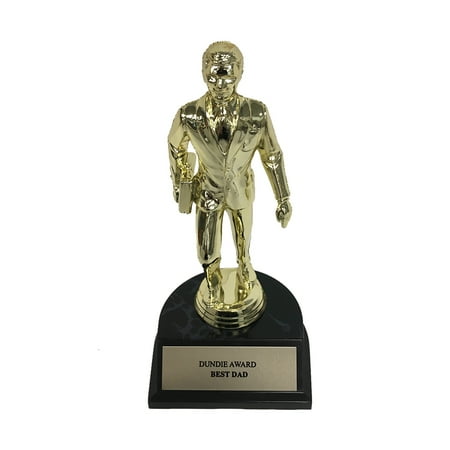 - Best Dad Dundie Award Trophy The Office Dundee Dunder Mifflin Gift Jim Halpert