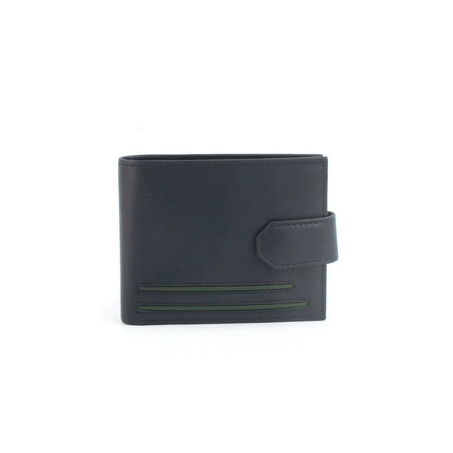 Eastern Counties Leather Adult Grayson Bi-Fold Leather Contrast Piping Wallet