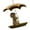 A, variant on Outdoor Bird Feeders Iron Construction With Canopys Covers Theme Decorative Piece For Backyard Nature Lover