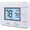 White Backlight, variant on Non Programmable Thermostat for Home 1 Heat/ 1 Cool Single-Stage System, with Room Temperature Monitor (LCD White Backlit Screen)