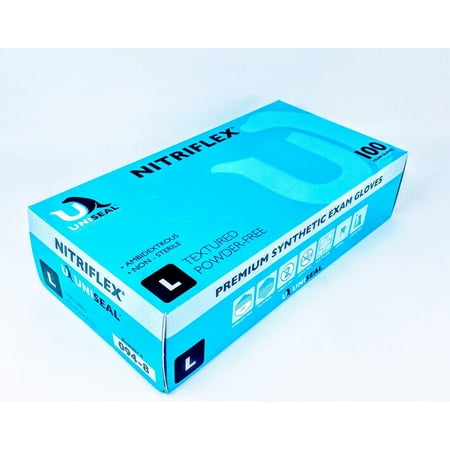 

Uniseal Nitriflex Nitrile Exam Gloves Powder-Free