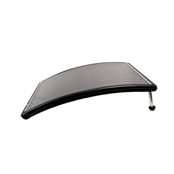 Pool Central 43" Black Slim Line Solar Heater for Above-Ground Swimming Pools