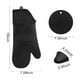 thumbnail image 4 of Guantes De Silicon Cocina/horno 6 Piezas Resistente Al Calor NEGRO, 4 of 4