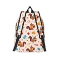 thumbnail image 5 of Wukai Forest Squirrel Nuts Paper Reusable Cosmetic bag,Travel Toiletry Organizer Capacity,Waterproof Puzzle Bags, 5 of 7