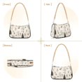 thumbnail image 7 of FORMRS Womens Shoulder Bag with Chain Strap Clutch Purse Cute Tote Handbag, Beige Christmas Forest, 7 of 7