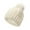 Beige, variant on Daznico Winter for Women Winter Hats Soft Knit Hat with Warm Knitted Snow Cap