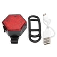 thumbnail image 2 of Bicycle Taillight, 500mAh Battery Practical USB Bicycle Taillight Multifunctional  for Walking for Night Running, 2 of 8