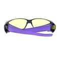 thumbnail image 4 of Womens Polarized Rhinestone Sunglasses that Fit Over Prescription Glasses with Night Driving Lens & UV400 Protection - Lavender, 4 of 4