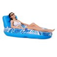 thumbnail image 1 of Fila Flotante Inflable Flotante Boat Lounge Portable Swim Ring PVC para vacaciones en la playa/fiesta familiar en la piscina Sywqhk Para Estrenar, 1 of 5