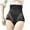 Black, variant on Augper Shapewear for Women Firm Tummy Control Panties Seamless Hi-Waist Butt Lifter Short Waist Trainer Body Shaper Girdle
