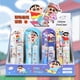 thumbnail image 2 of Juego de lápices de dibujos animados creativos para estudiantes, lápiz de personalidad, bolígrafo Shin-Chan, suministros escolares de oficina, venta al por mayor, 4-24 piezas por lote, 2 of 4