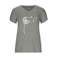 thumbnail image 5 of Pntutb Blusa de verano con cuello en V y estampado floral para mujer Pntutb Pntutb-1586, 5 of 5
