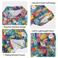 thumbnail image 3 of Dailycode Small Short Sleeve Button Down Shirts Midsummer Meadows Flower Casual Shirt 3-10 Years, 3 of 9