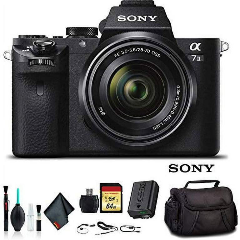 ソニー SONY α7 II ILCE-7M2 FE 28-70mm 箱付き Sony Alpha a7 II Mirrorless Digital Camera Kit, 28-70mm Lens