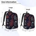 thumbnail image 4 of Rocae Thanksgiving for Durable Canvas Backpack Leisure Large Bag Travel Rucksack Multi-function Backpack Medium, 4 of 8