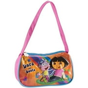 Dora The Explorer Dor Hobo Handbag With Rainbow And Hearts