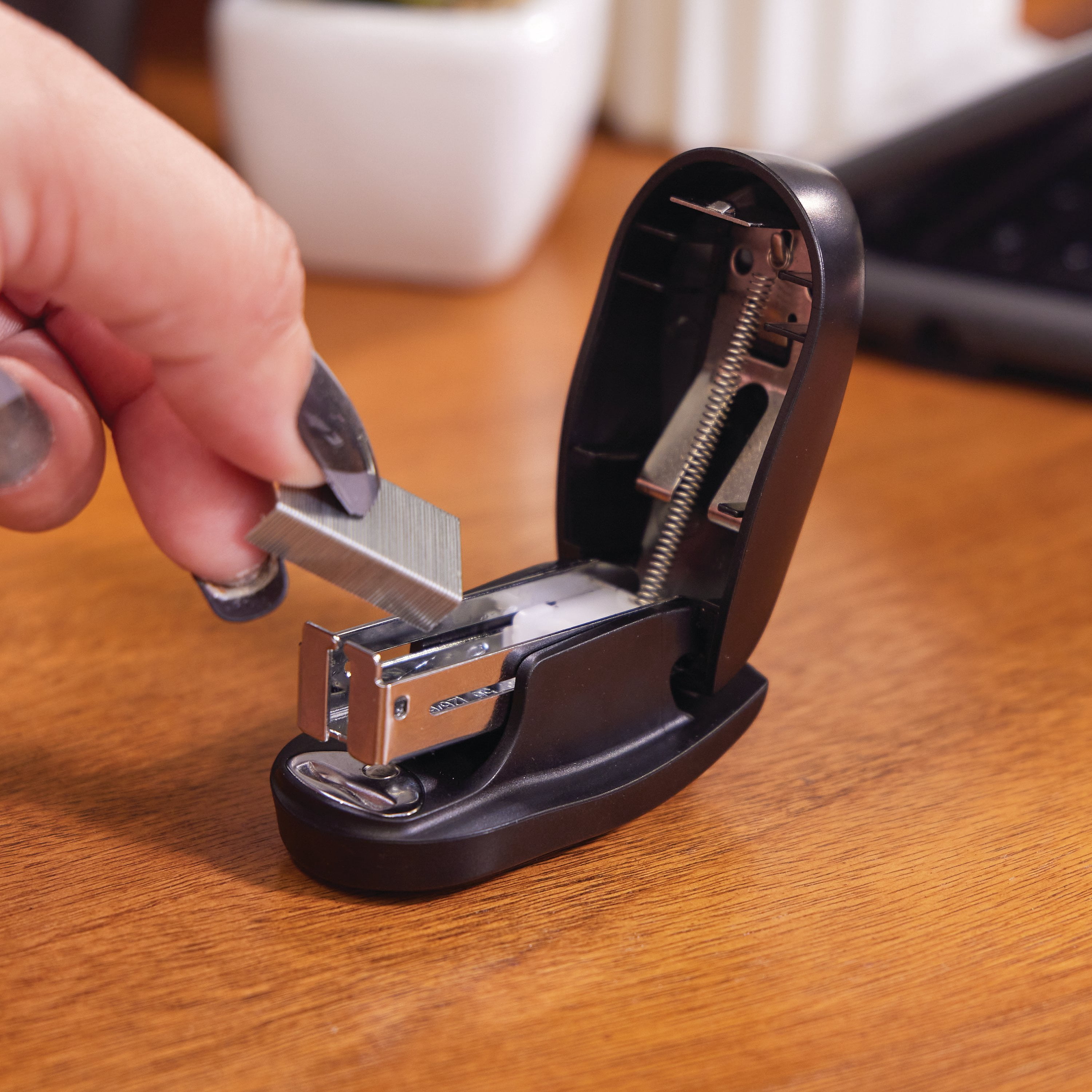 Swingline Manual Tot Stapler, 12 Sheets, Black