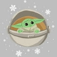 thumbnail image 2 of Star Wars: The Mandalorian Grogu Snowflakes  Graphic T-Shirt, 2 of 3