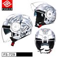 thumbnail image 3 of Casco de motocicleta FASEED de cara abierta con doble lente, medio casco, certificación DOT ECE para hombre y mujer, casco de motocicleta Cascos para motos, 3 of 5