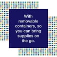 thumbnail image 1 of Elizabeth Ward Bead Storage Solutions 45 Piece Craft Supplies Organizer (2 Pack), 1 of 8