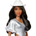 thumbnail image 3 of Muñeca de moda Barbie Fashionistas #239 de pelo negro con vestido, 3 of 6