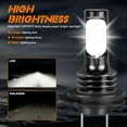 thumbnail image 4 of H7 Headlights for Kia Soul 2014-2019 6500K White H7 High/ Low Beam H11 Fog light Bulbs,6pc, 4 of 11