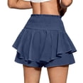 thumbnail image 6 of Kvture Women's Mini Skirt High Waisted Layered Ruffle Skirts Tiered Short Skirt Lingerie Y20K M, 6 of 8