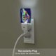 thumbnail image 5 of Balery Howling Wolf Luz Nocturna LED con Sensor Automático, Enchufe con Sensor Crepuscular, Luz Suave de 0.5W para Dormitorio, Pasillo, Baño-US, 5 of 7